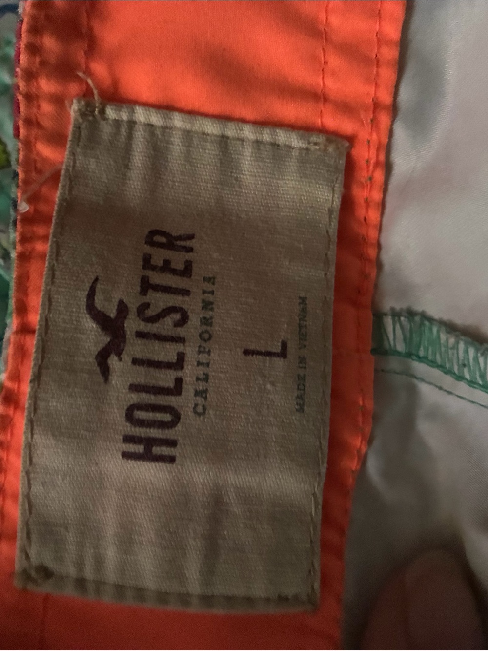 Hollister Men's Swim Board Shorts - Picture 3 of 3